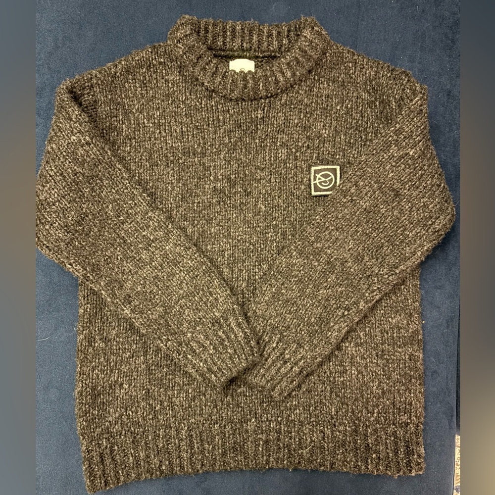 Wynken kids knit grey sweater size 10